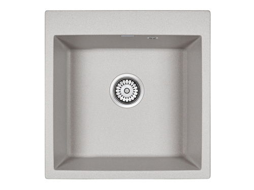 Кухонная мойка Paulmark KANTE 50 PM105152-GR 50х50 цвет серый